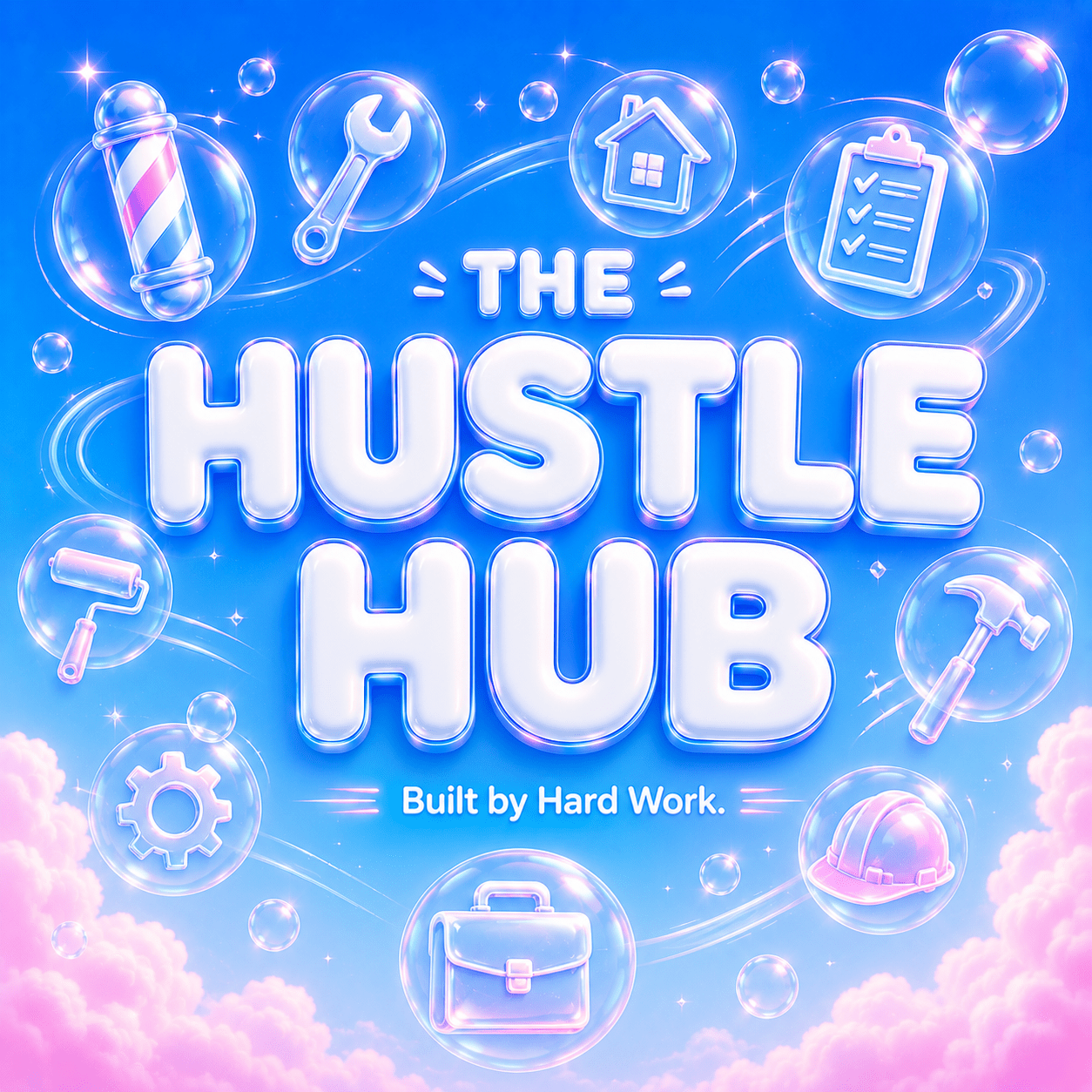 The Hustle Hub - Brandabubble