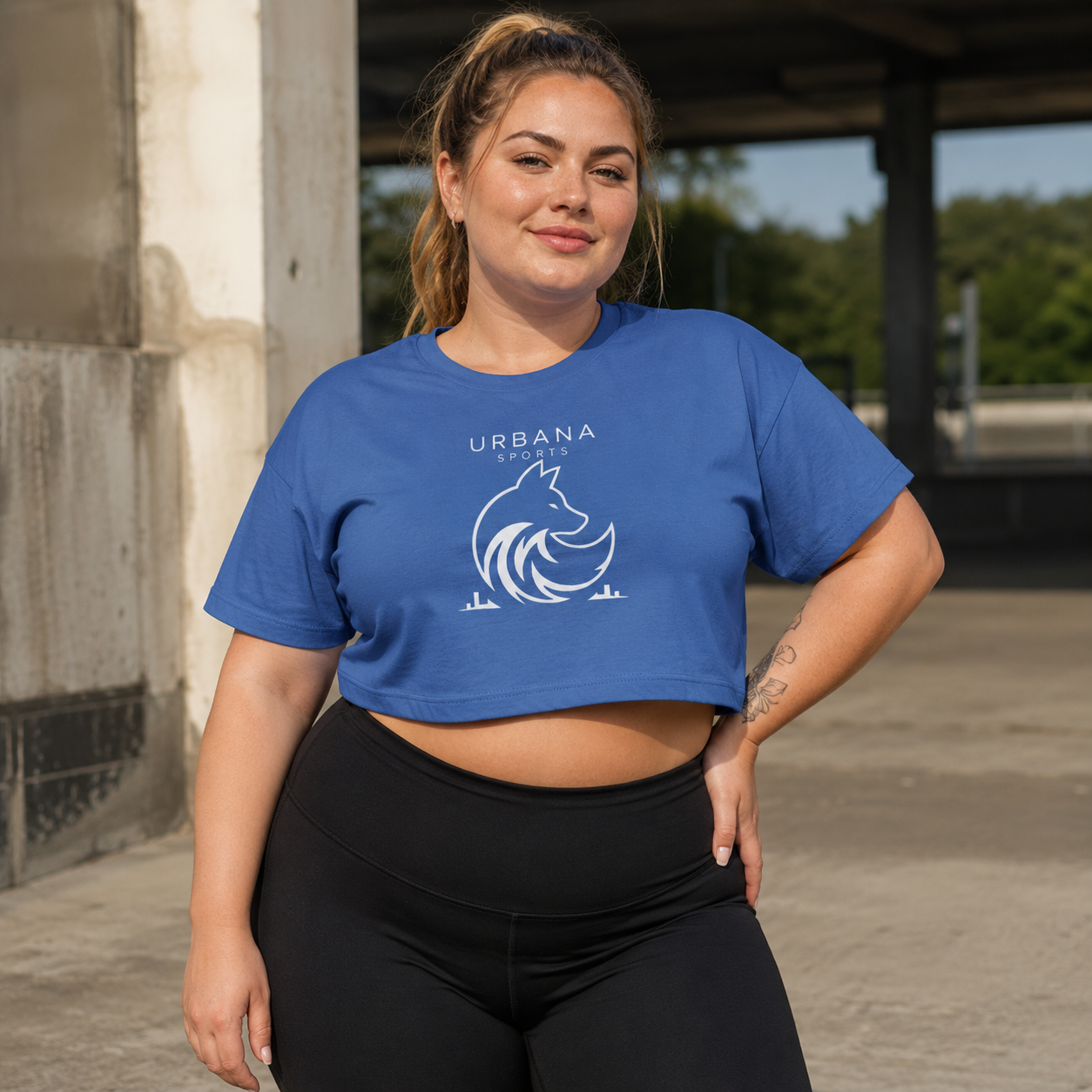 Urbana Sports Women's Performance Crop Top | Lightweight Athletic Crop Tee | Brandabubble