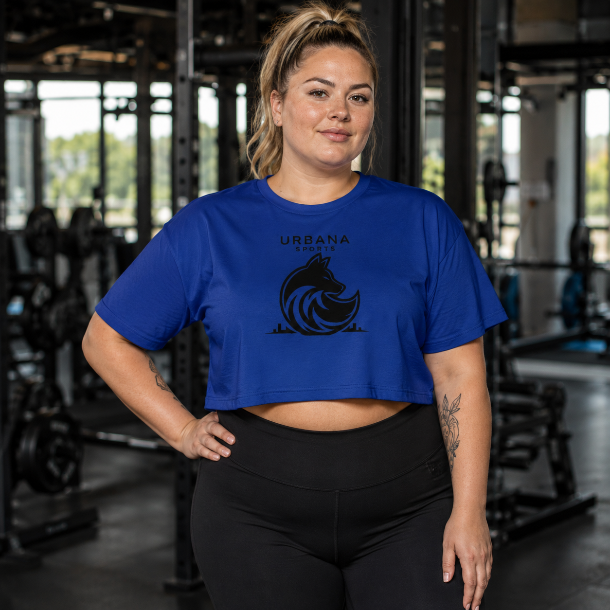 Urbana Sports Women's Performance Crop Top | Lightweight Athletic Crop Tee | Brandabubble