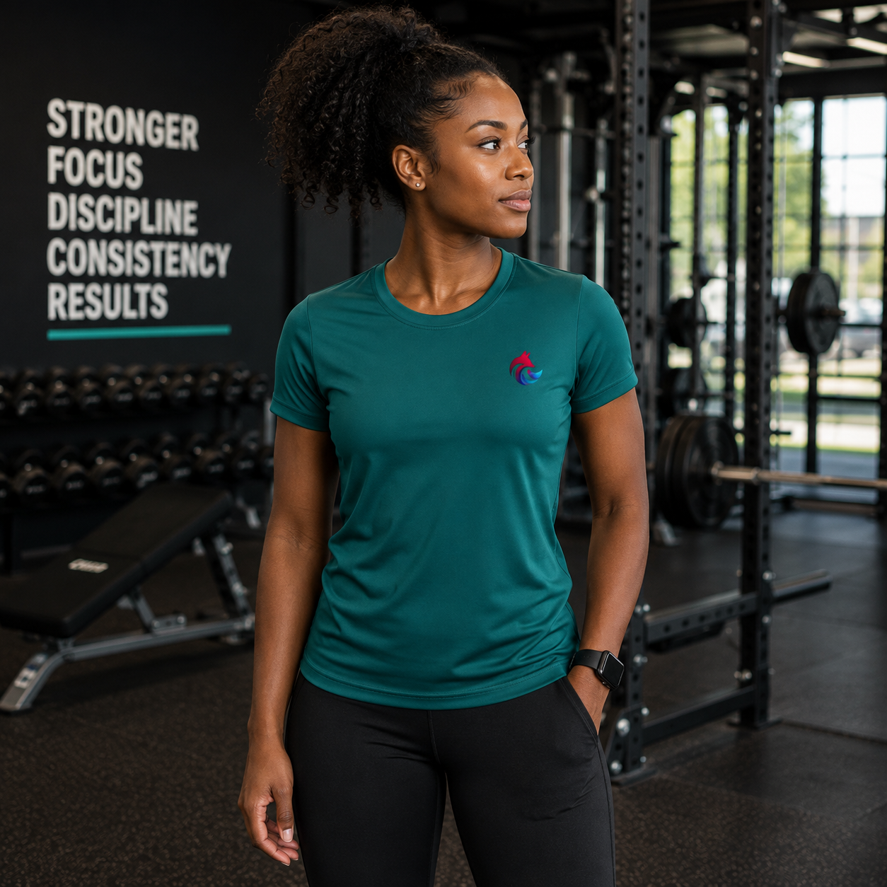 Urbana Sports Women's TriDri Performance T-Shirt | Lightweight Moisture-Wicking Activewear | Brandabubble