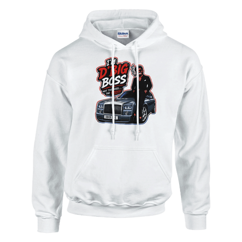 D'BIG BOSS Limited Edition Heavy Blend Hoodie – Premium Streetwear Style - brandabubble