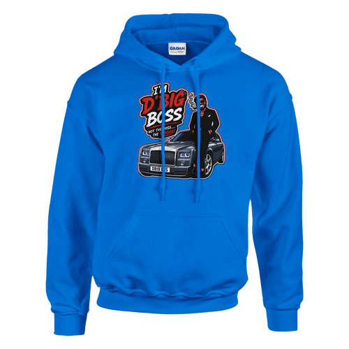 D'BIG BOSS Limited Edition Heavy Blend Hoodie – Premium Streetwear Style - brandabubble