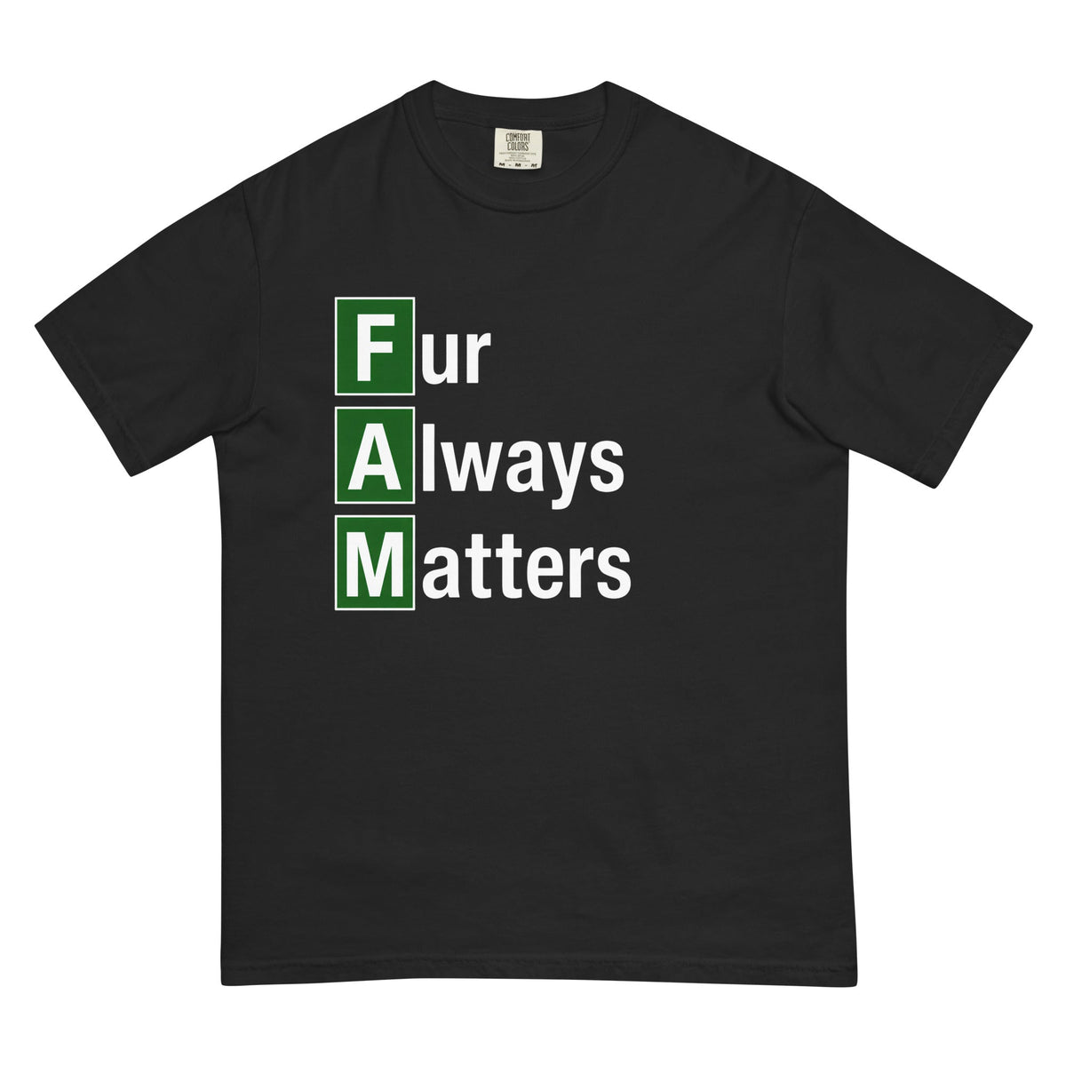 Fur Always Matters Unisex Garment-Dyed Heavyweight T-Shirt | Premium Dog Lover Tee | Brandabubble - Brandabubble