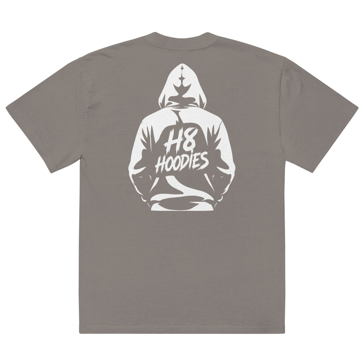 H8 Hoodies Premium Oversized Faded T-Shirt | 18+ Statement Streetwear Tee | Brandabubble - Brandabubble