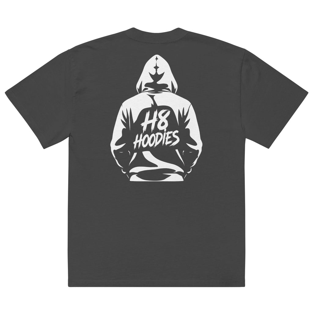H8 Hoodies Premium Oversized Faded T-Shirt | 18+ Statement Streetwear Tee | Brandabubble - Brandabubble