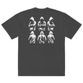 Hate Hoodies Premium Oversized Faded T-Shirt | Unisex Graphic Streetwear Tee | Brandabubble - Brandabubble