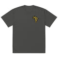 Lagos Boss Premium Men's Oversized Faded T-Shirt | AS Colour 5082 | Limited Edition | Brandabubble - Brandabubble