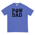 PAW DAD Classic Premium Heavyweight T-Shirt | Unisex Dog & Pet Dad Tee | Brandabubble - Brandabubble