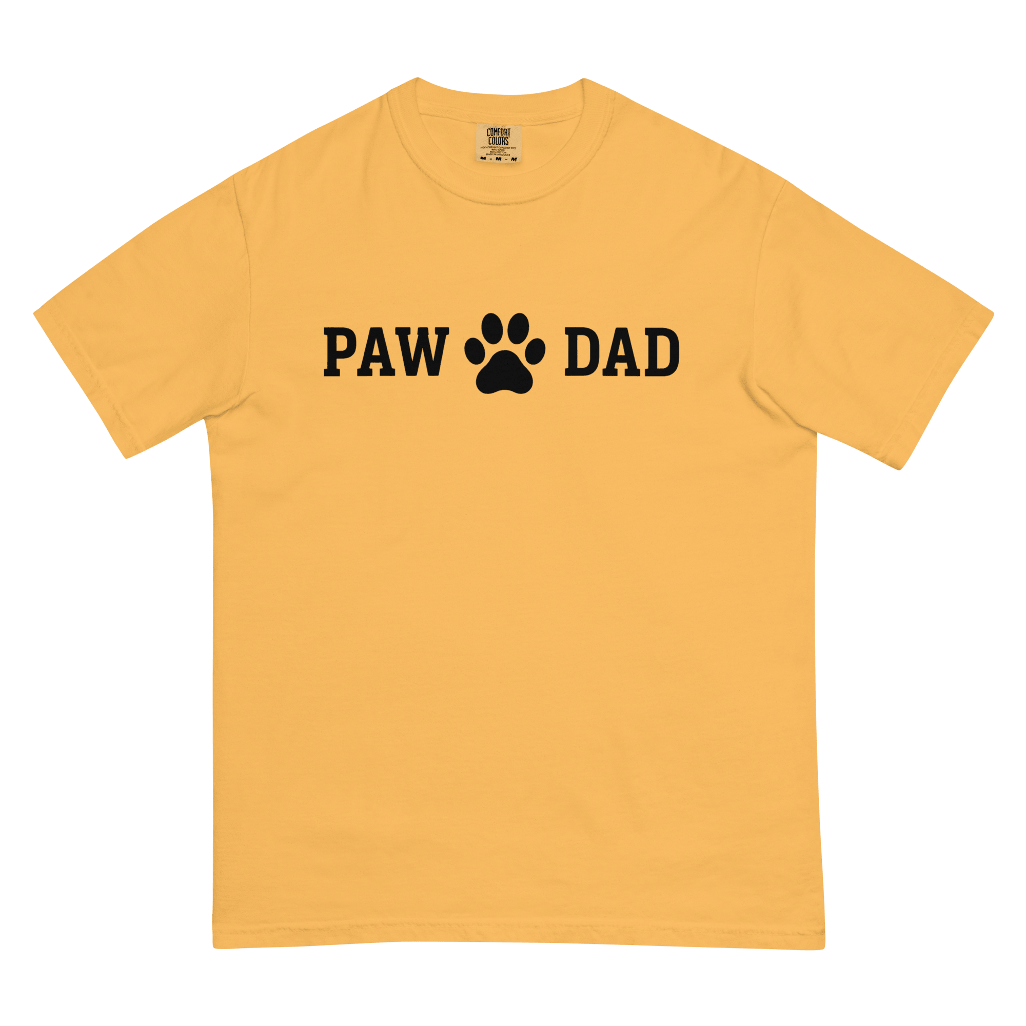 PAW DAD Dog Dad | Premium Heavyweight Printed T-Shirt | Brandabubble - Brandabubble