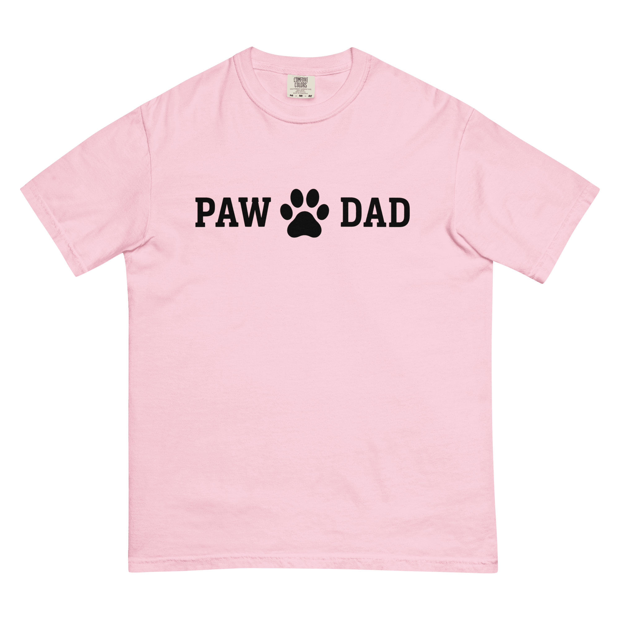 PAW DAD Dog Dad | Premium Heavyweight Printed T-Shirt | Brandabubble - Brandabubble