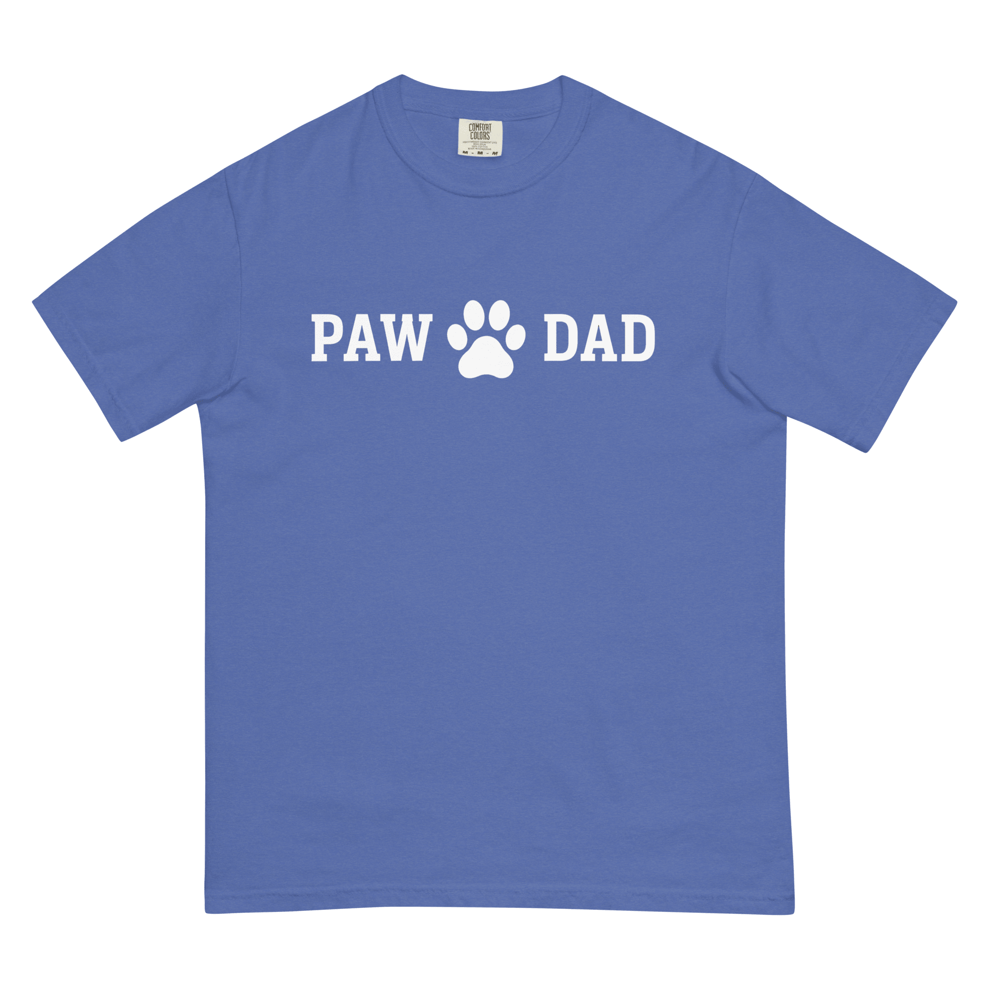 PAW DAD Dog Dad | Premium Heavyweight Printed T-Shirt | Brandabubble - Brandabubble