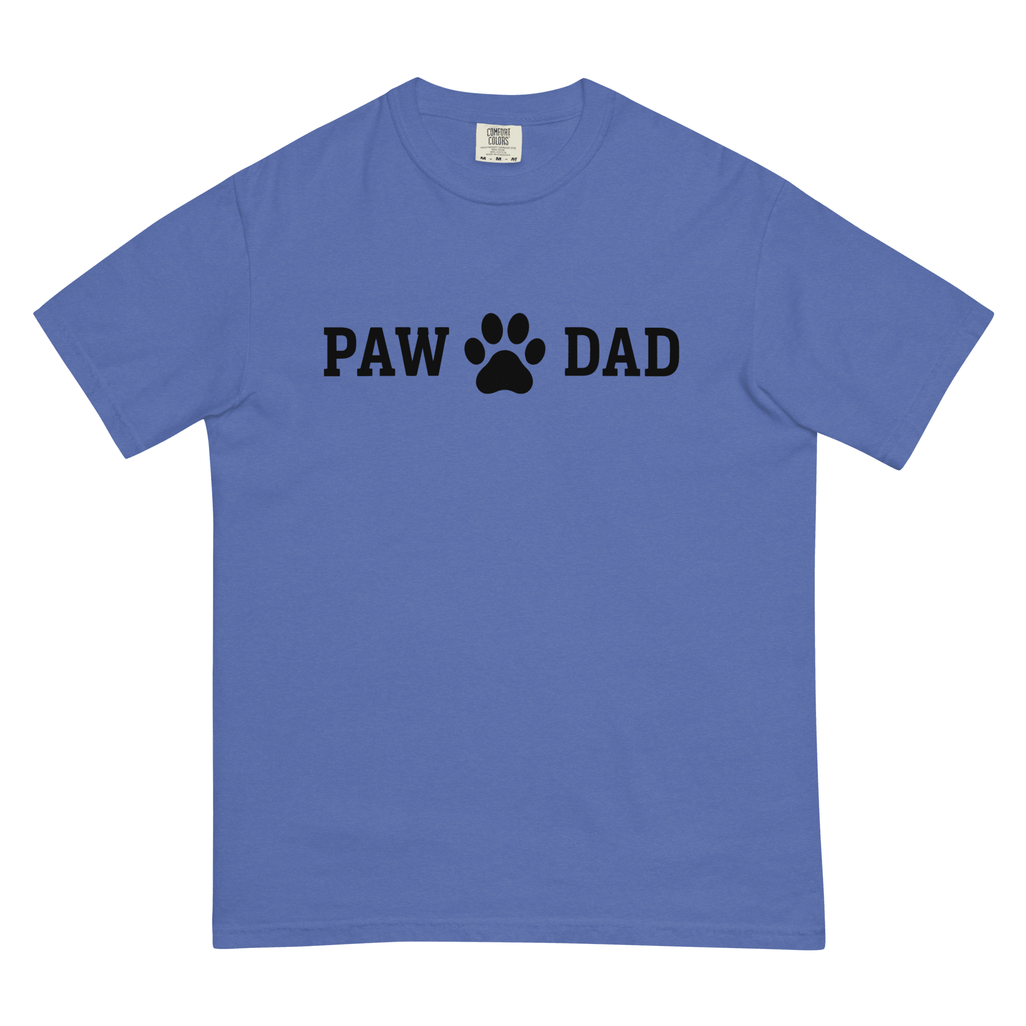 PAW DAD Dog Dad | Premium Heavyweight Printed T-Shirt | Brandabubble - Brandabubble