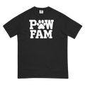 PAW FAM Classic Premium Heavyweight T-Shirt | Unisex Dog & Pet Lover Tee | Brandabubble - Brandabubble