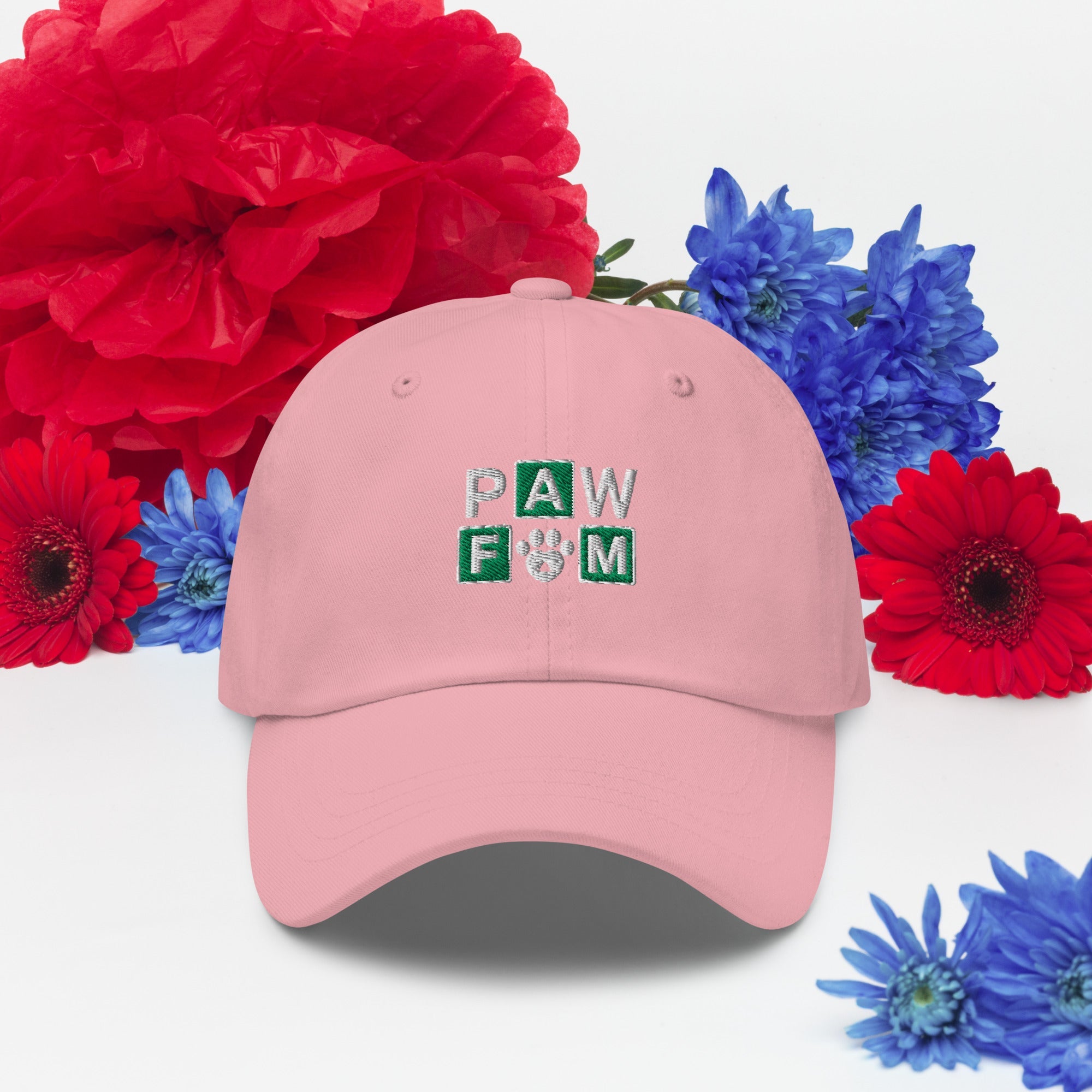 PAW FAM Dog Lover | Premium 3D Puff Embroidered Dad Hat | Brandabubble - Brandabubble