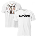 Paw Fam Doodle Premium Heavyweight T-Shirt | Unisex Graphic Tee | Brandabubble - Brandabubble