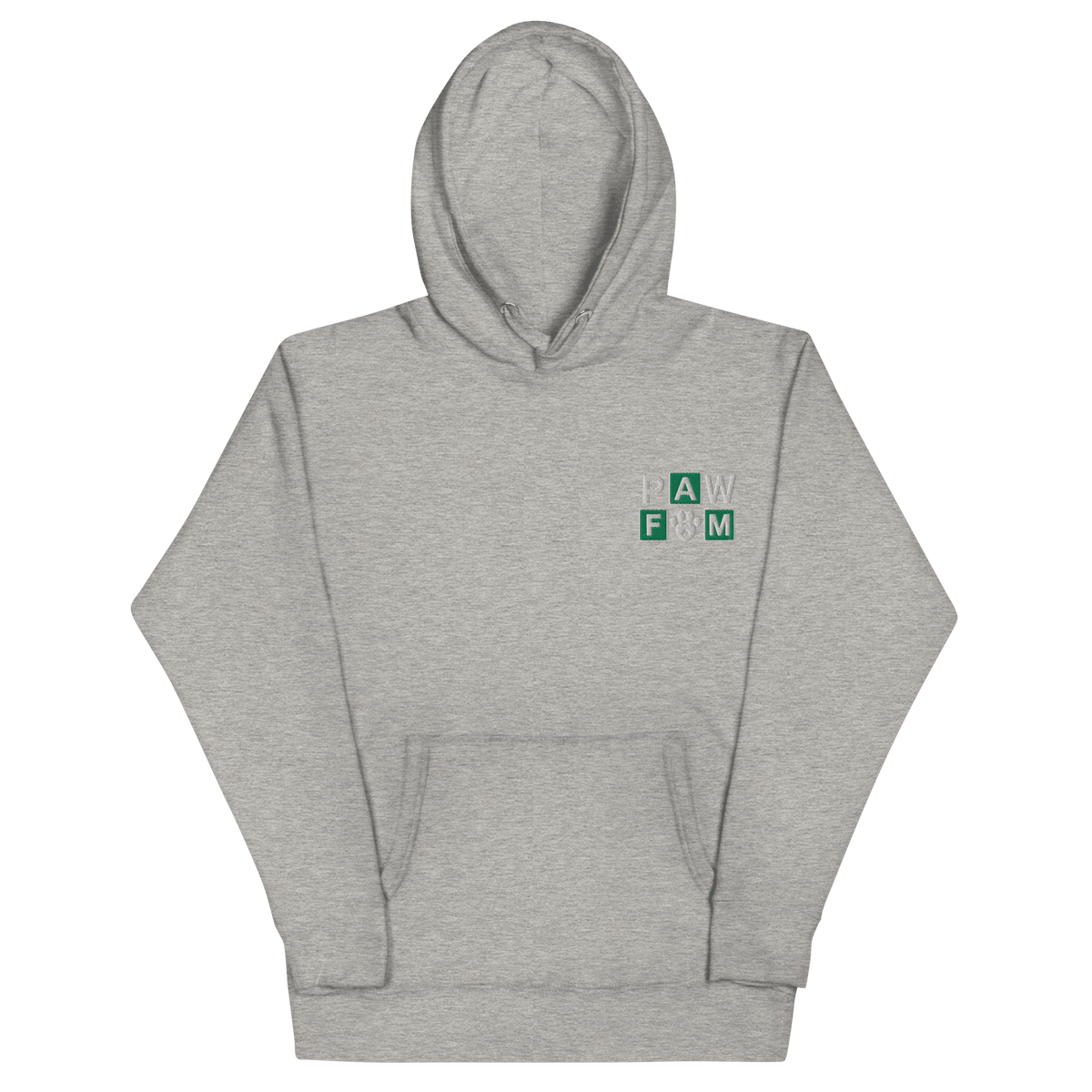 PAW FAM Premium Embroidered Dog Lover Hoodie | Unisex Pullover | Brandabubble - Brandabubble