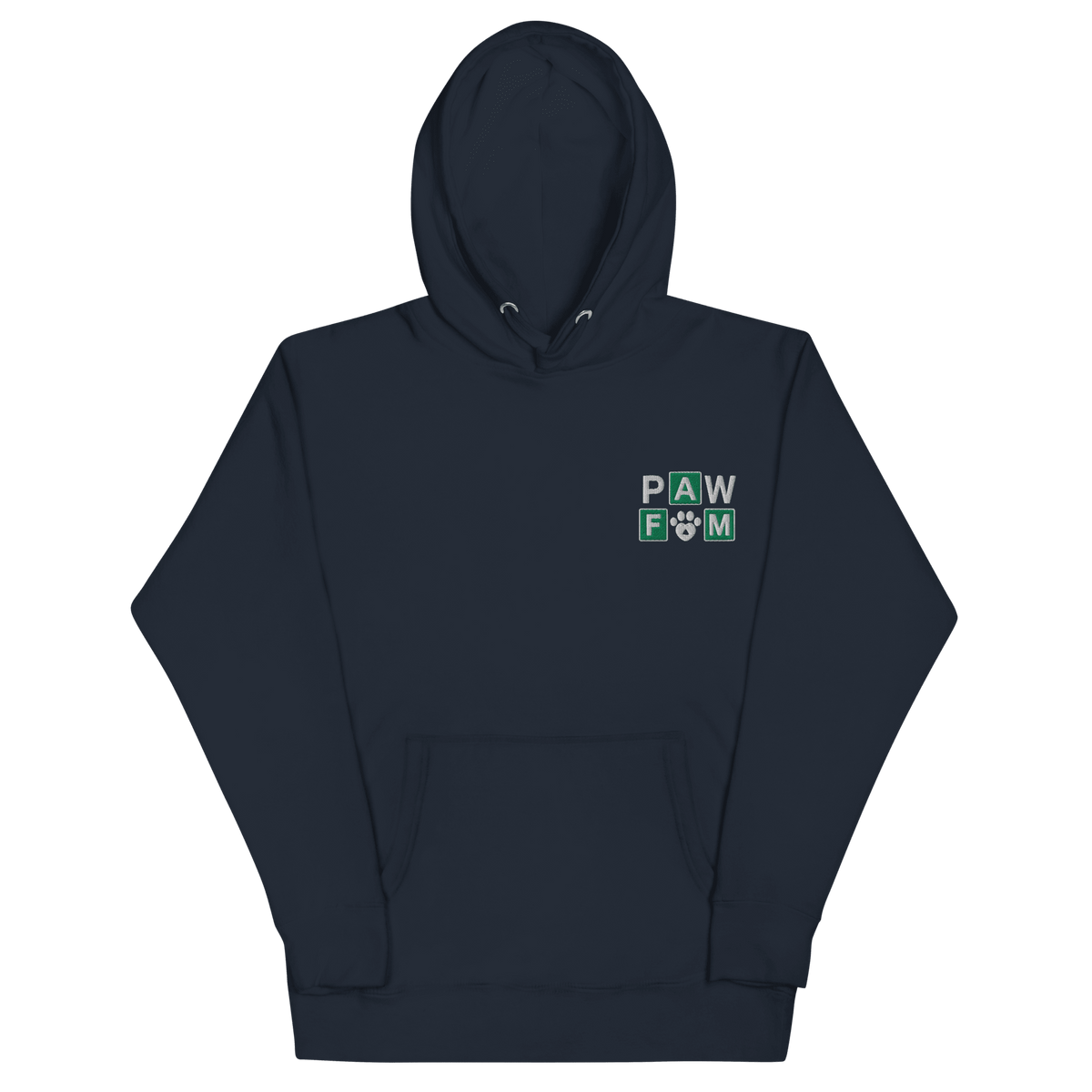PAW FAM Premium Embroidered Dog Lover Hoodie | Unisex Pullover | Brandabubble - Brandabubble