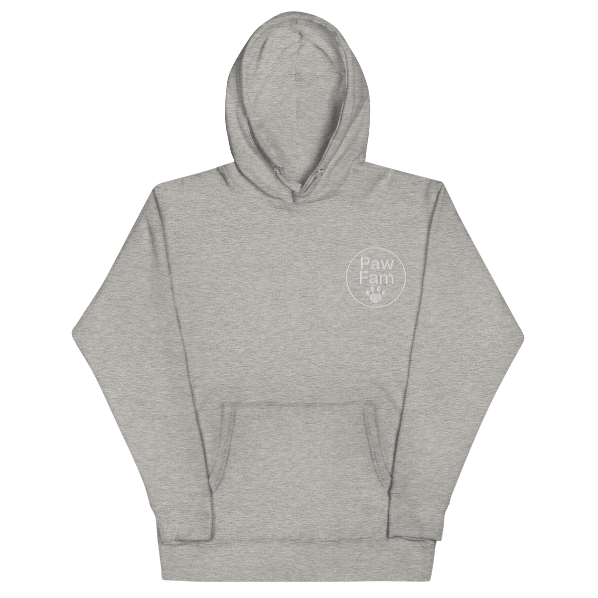 PAW FAM Premium Embroidered Dog Lover Hoodie | Unisex Pullover | Brandabubble - Brandabubble