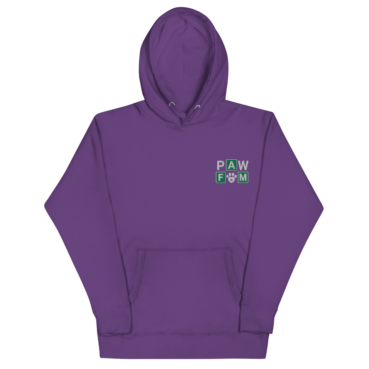 PAW FAM Premium Embroidered Dog Lover Hoodie | Unisex Pullover | Brandabubble - Brandabubble
