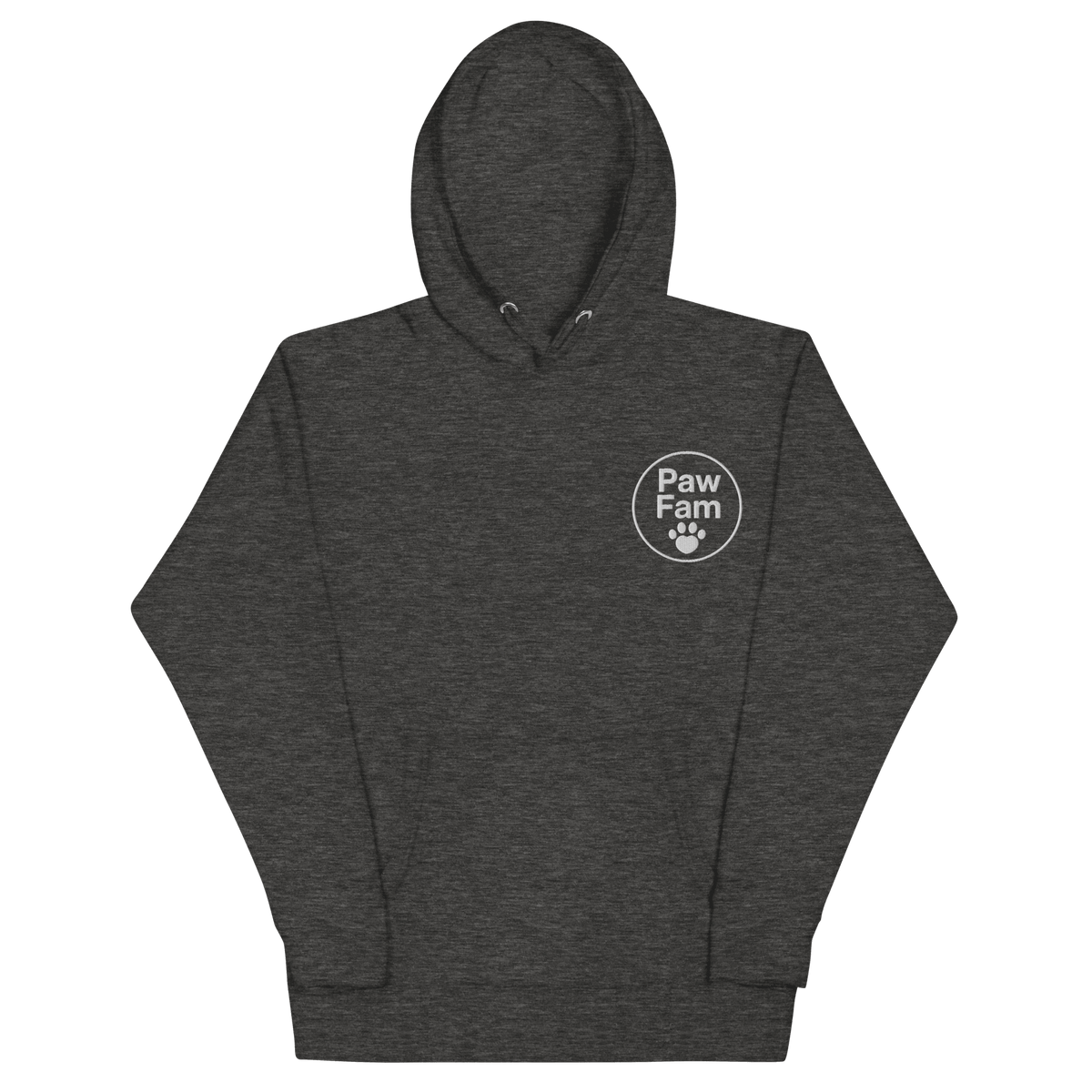 PAW FAM Premium Embroidered Dog Lover Hoodie | Unisex Pullover | Brandabubble - Brandabubble