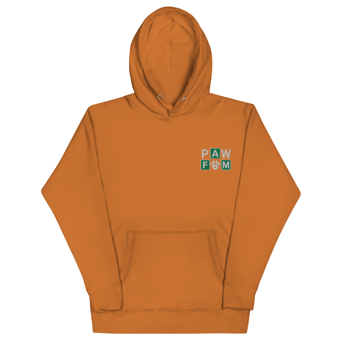 PAW FAM Premium Embroidered Dog Lover Hoodie | Unisex Pullover | Brandabubble - Brandabubble
