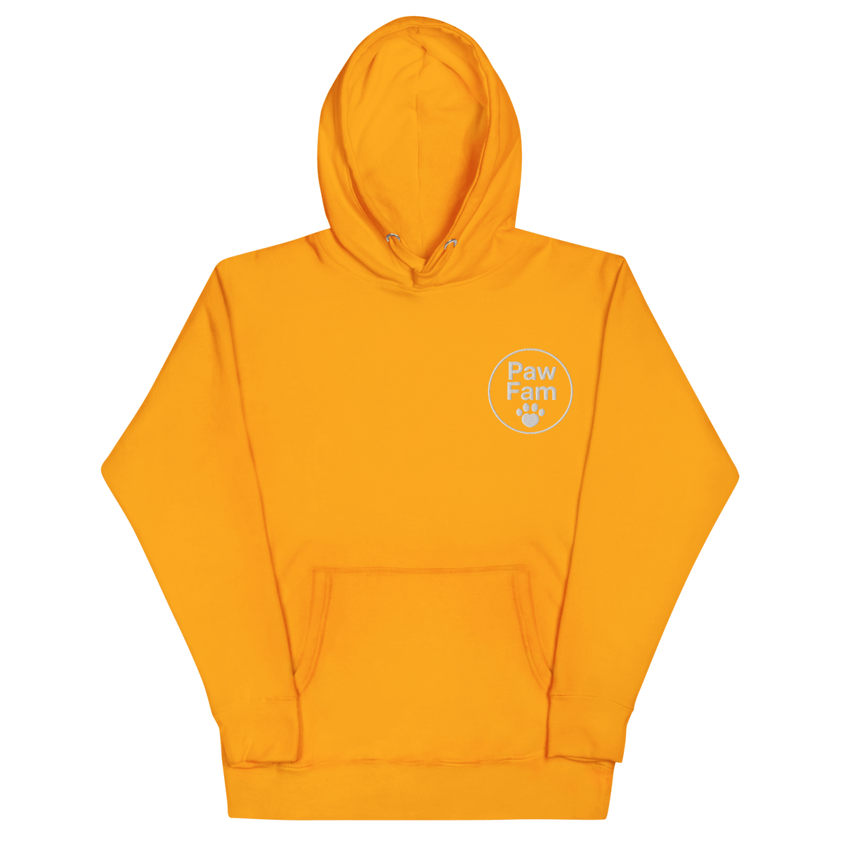 PAW FAM Premium Embroidered Dog Lover Hoodie | Unisex Pullover | Brandabubble - Brandabubble