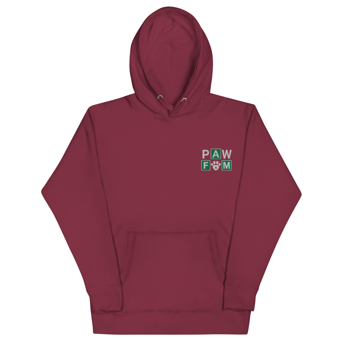 PAW FAM Premium Embroidered Dog Lover Hoodie | Unisex Pullover | Brandabubble - Brandabubble