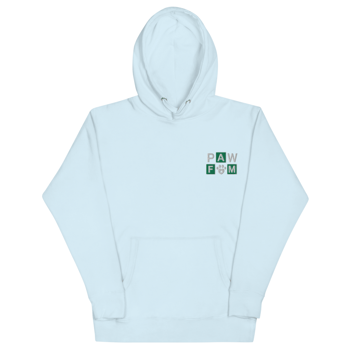 PAW FAM Premium Embroidered Dog Lover Hoodie | Unisex Pullover | Brandabubble - Brandabubble