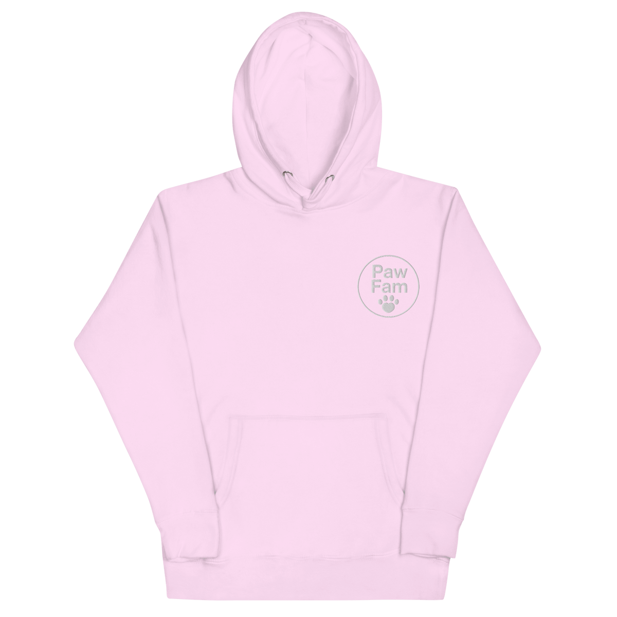 PAW FAM Premium Embroidered Dog Lover Hoodie | Unisex Pullover | Brandabubble - Brandabubble