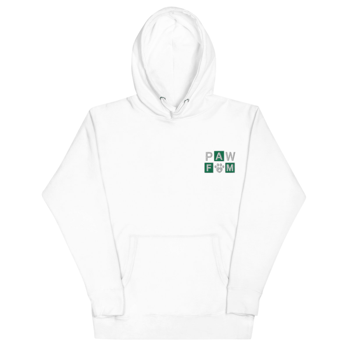 PAW FAM Premium Embroidered Dog Lover Hoodie | Unisex Pullover | Brandabubble - Brandabubble