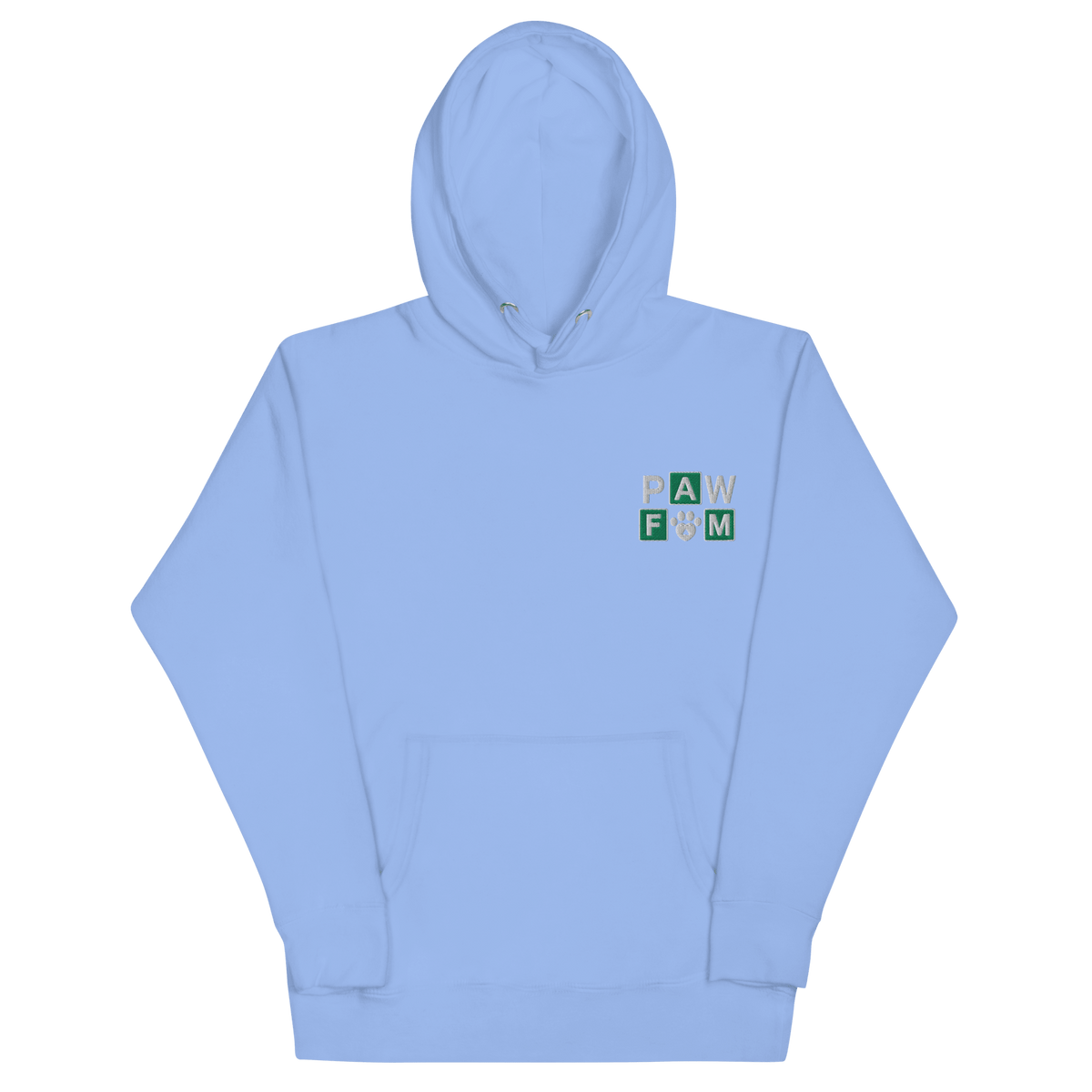PAW FAM Premium Embroidered Dog Lover Hoodie | Unisex Pullover | Brandabubble - Brandabubble