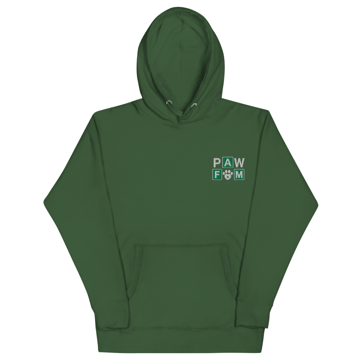 PAW FAM Premium Embroidered Dog Lover Hoodie | Unisex Pullover | Brandabubble - Brandabubble