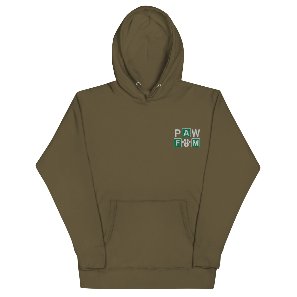 PAW FAM Premium Embroidered Dog Lover Hoodie | Unisex Pullover | Brandabubble - Brandabubble