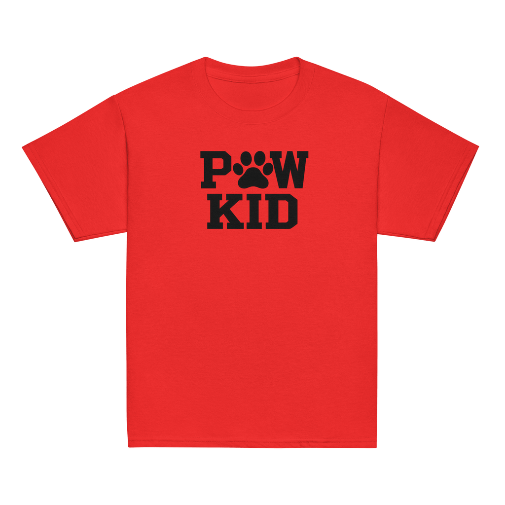 PAW KID Premium Classic Tee | Kids Dog & Pet Lover T-Shirt | Brandabubble - Brandabubble