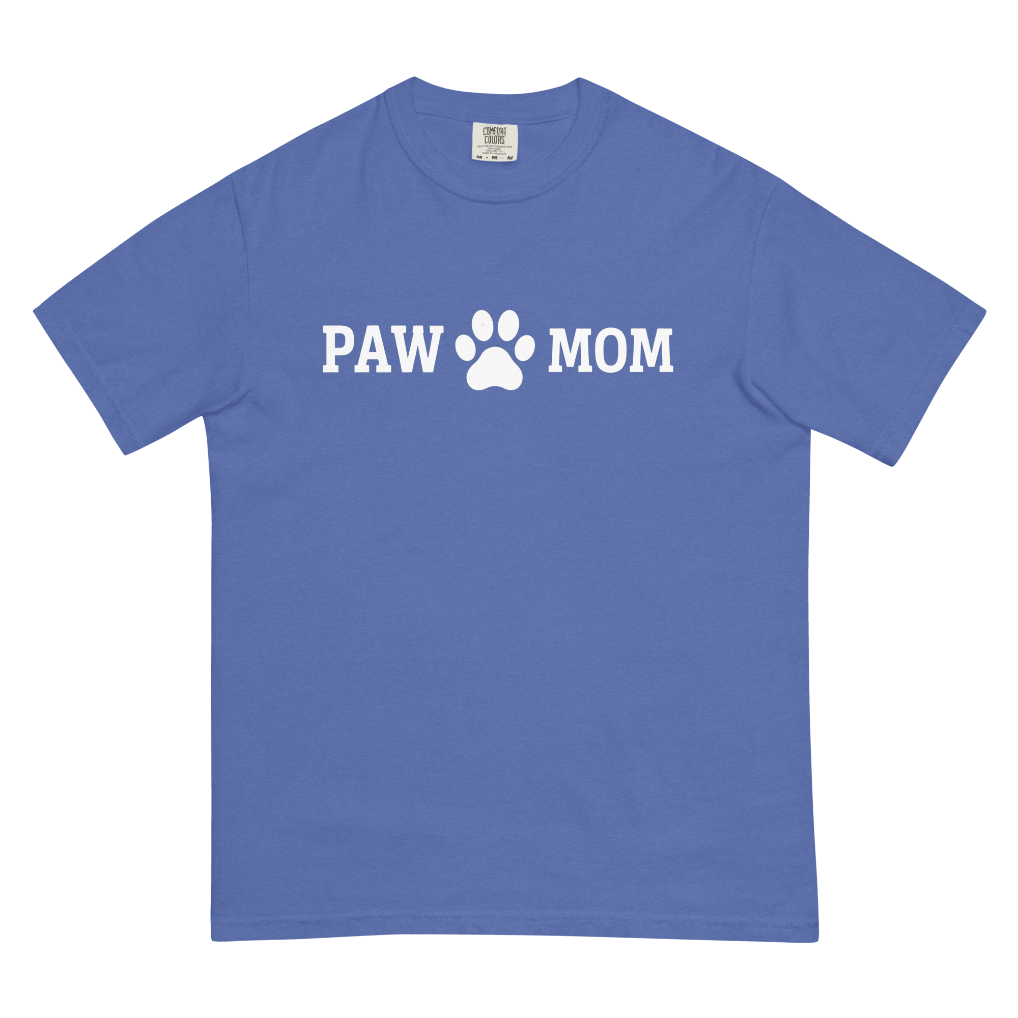 PAW MOM Dog Mum | Premium Heavyweight Printed T-Shirt | Brandabubble - Brandabubble