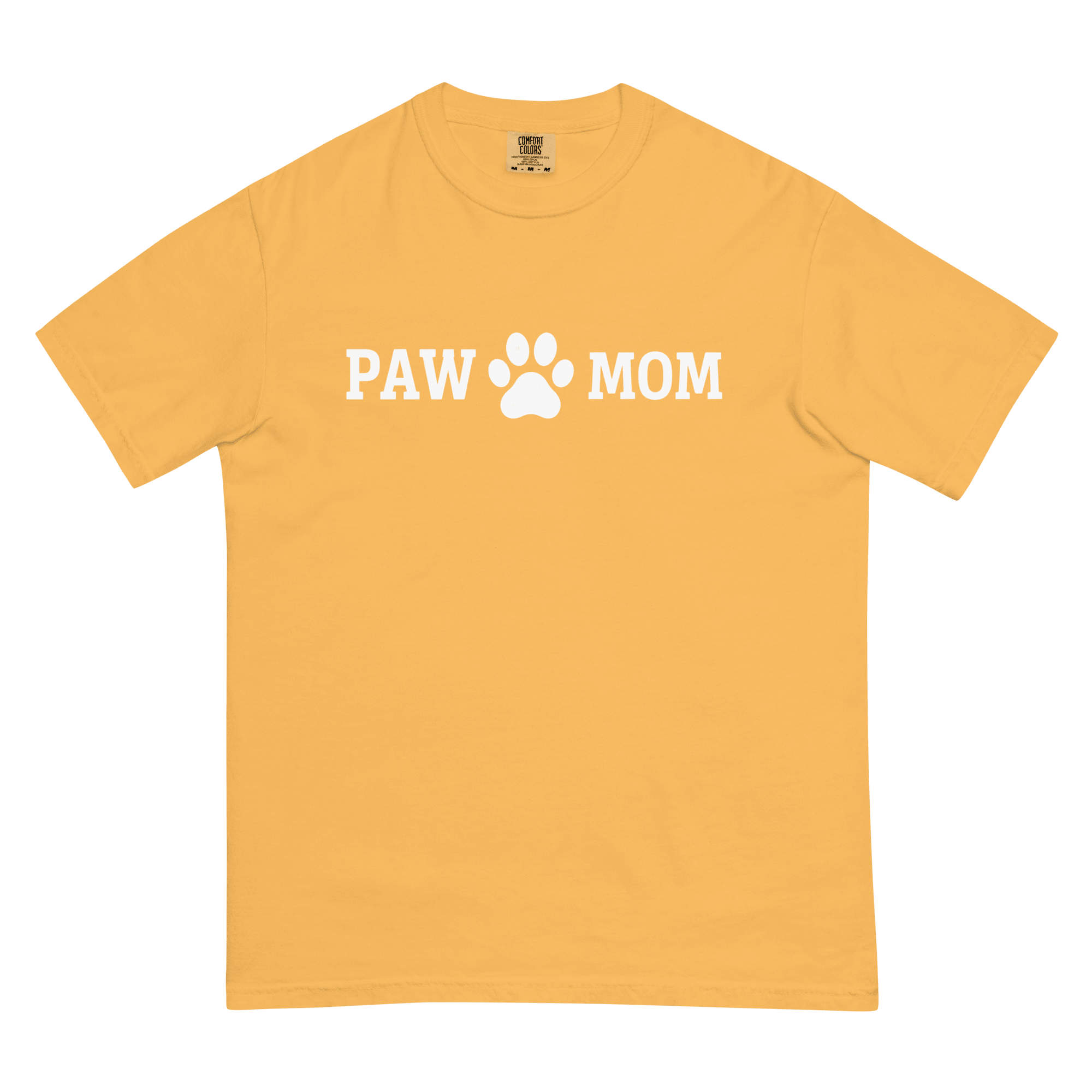 PAW MOM Dog Mum | Premium Heavyweight Printed T-Shirt | Brandabubble - Brandabubble