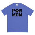 PAW MOM Premium Heavyweight T-Shirt | Unisex Dog & Pet Mum Tee | Brandabubble - Brandabubble