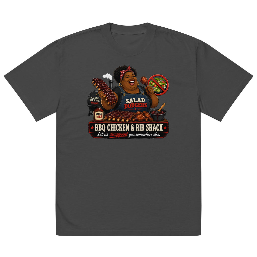 Salad Dodgers Premium Oversized Faded T-Shirt | Funny 18+ Streetwear Tee | Brandabubble - Brandabubble