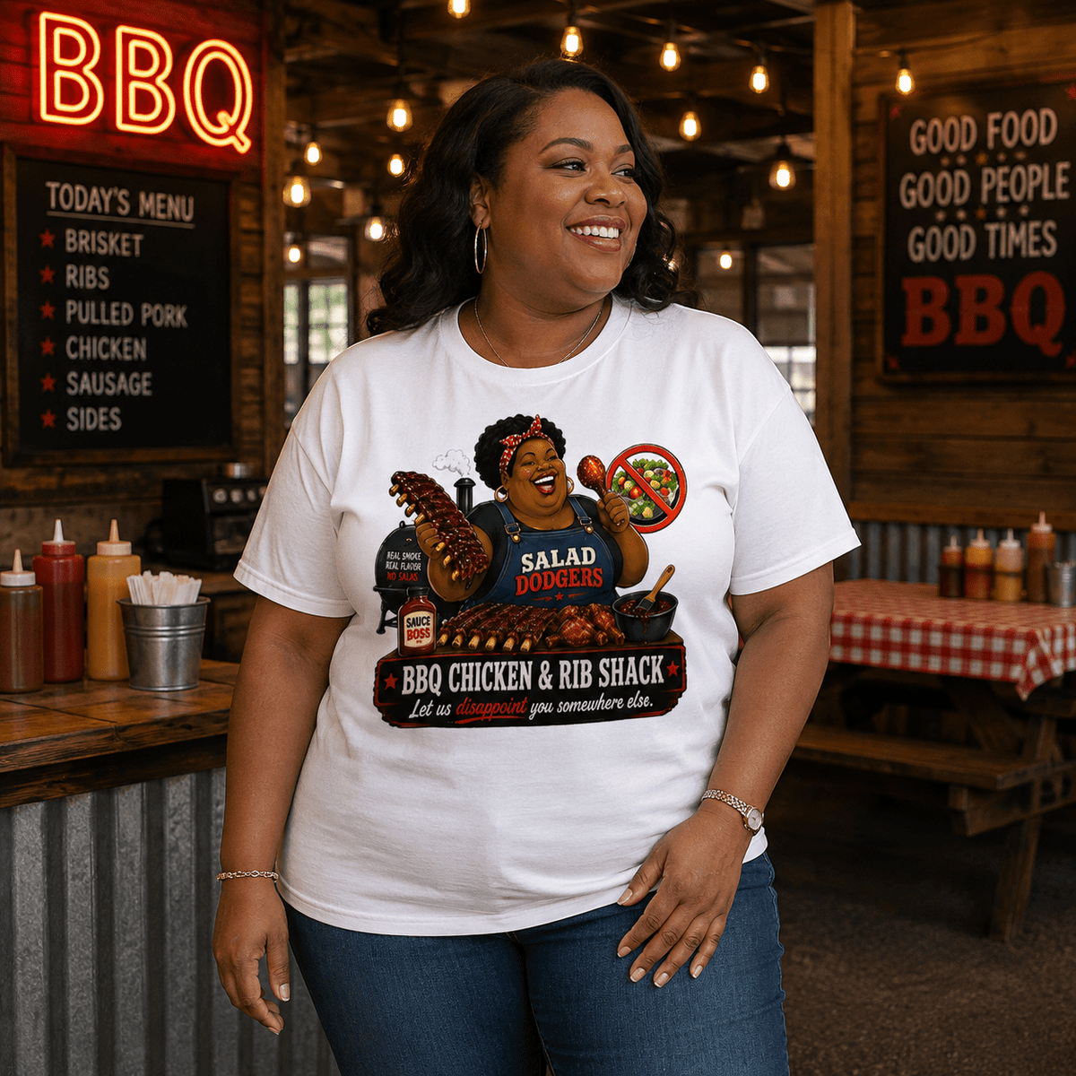 Salad Dodgers Premium Unisex Heavyweight T-Shirt | Garment-Dyed Cotton Tee | 18+ | Brandabubble - Brandabubble