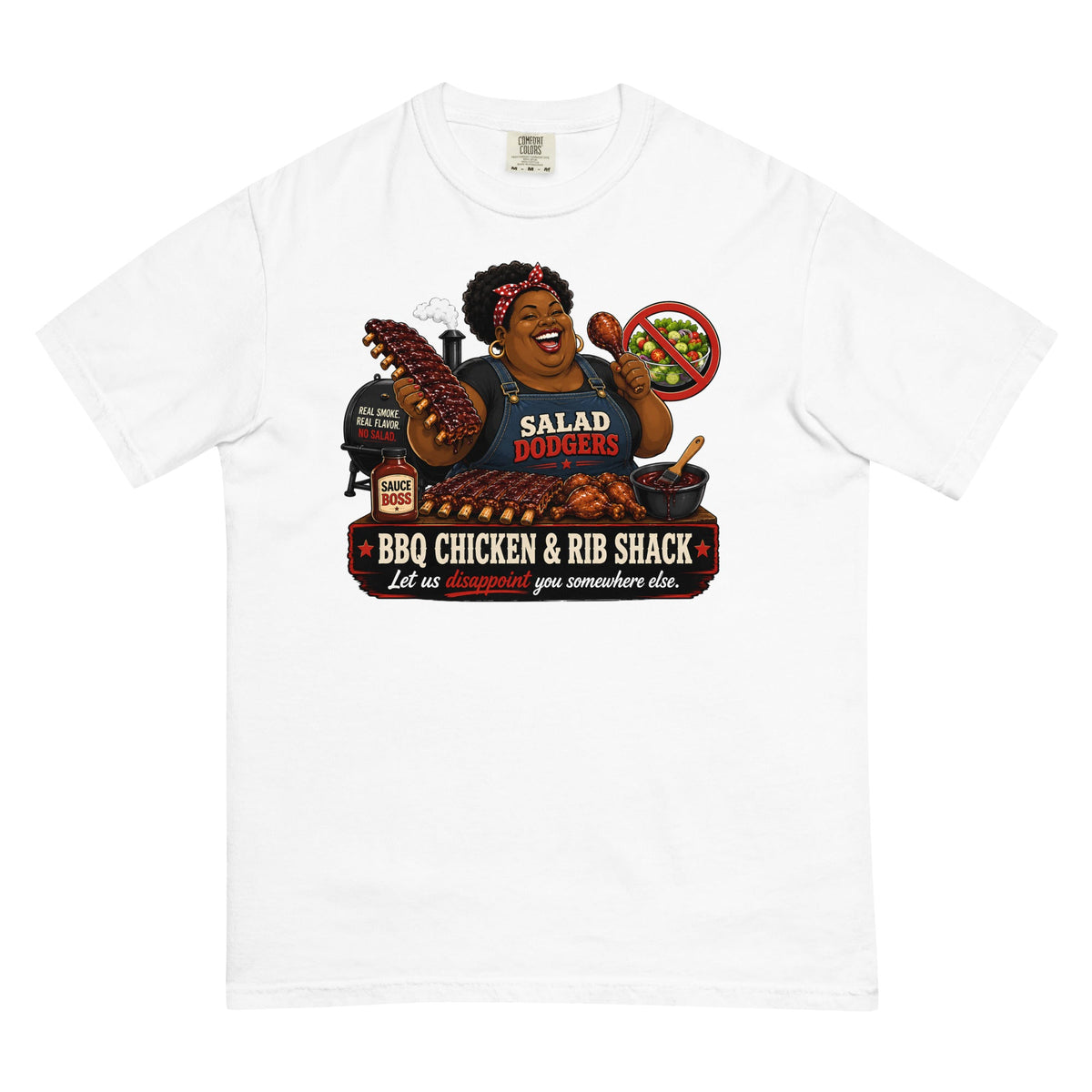 Salad Dodgers Premium Unisex Heavyweight T-Shirt | Garment-Dyed Cotton Tee | 18+ | Brandabubble - Brandabubble