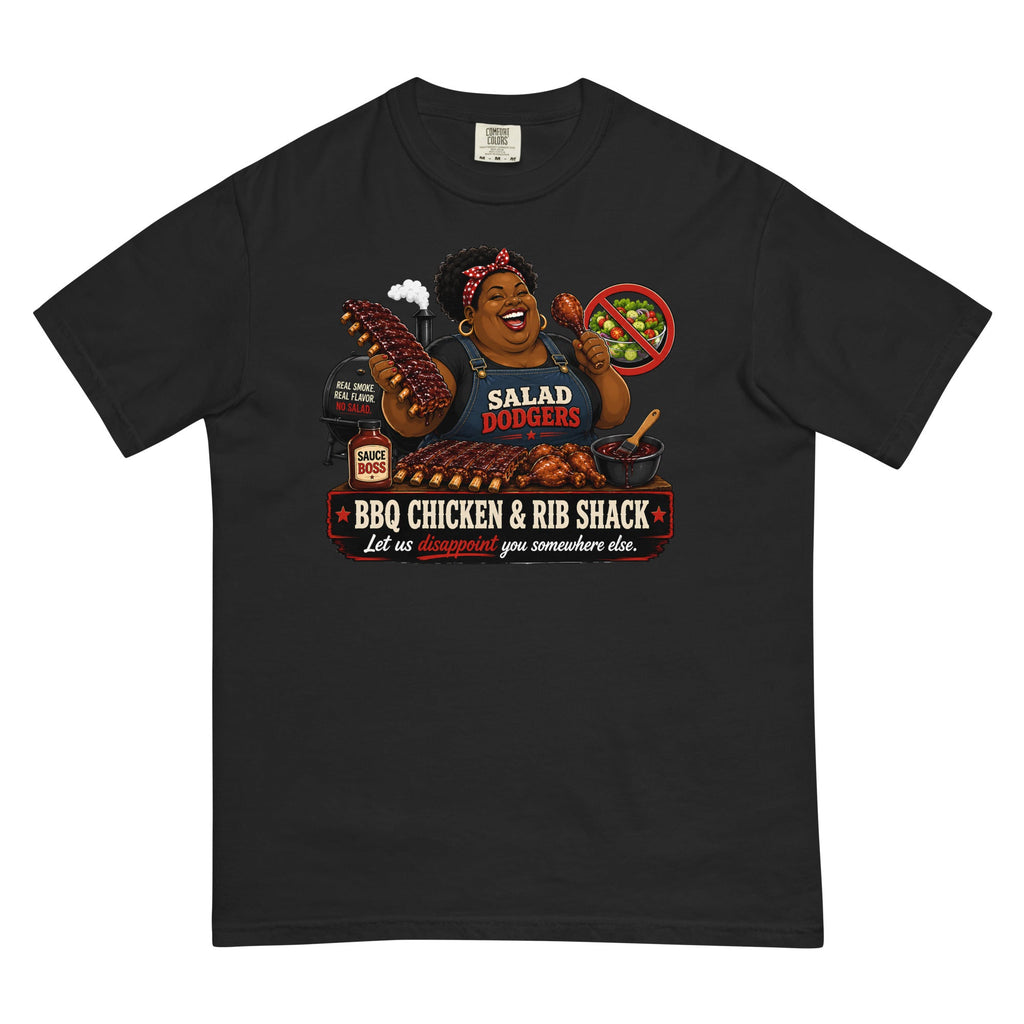 Salad Dodgers Premium Unisex Heavyweight T-Shirt | Garment-Dyed Cotton Tee | 18+ | Brandabubble - Brandabubble