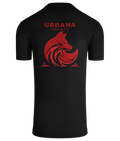 Urbana Sports Red Fox Premium TriDri Performance T-Shirt (Back Print) | Unisex Lightweight Activewear Tee | Brandabubble - Brandabubble