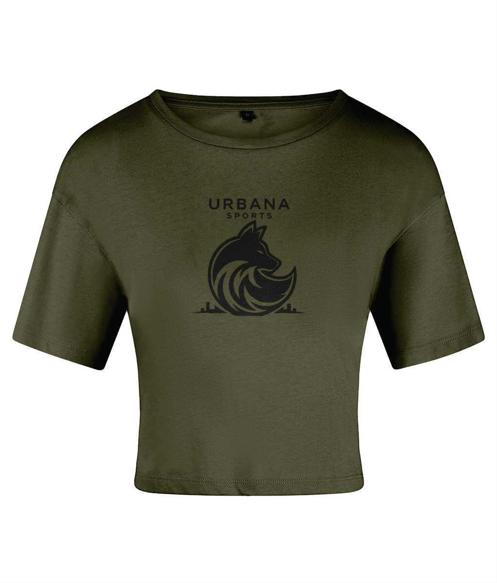 Urbana Sports Women's Performance Crop Top | Lightweight Athletic Crop Tee | Brandabubble - Brandabubble