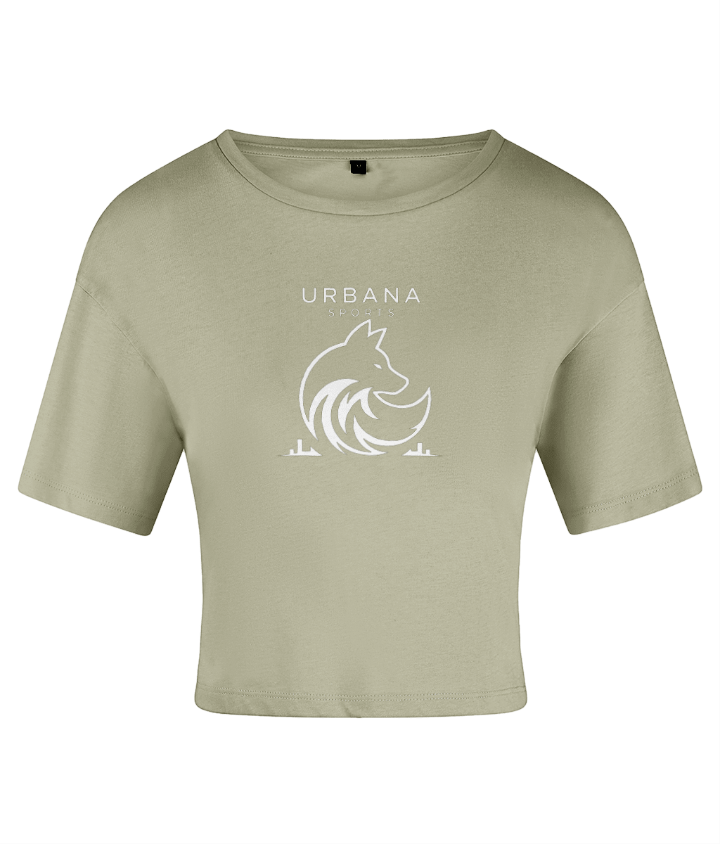 Urbana Sports Women's Performance Crop Top | Lightweight Athletic Crop Tee | Brandabubble - Brandabubble