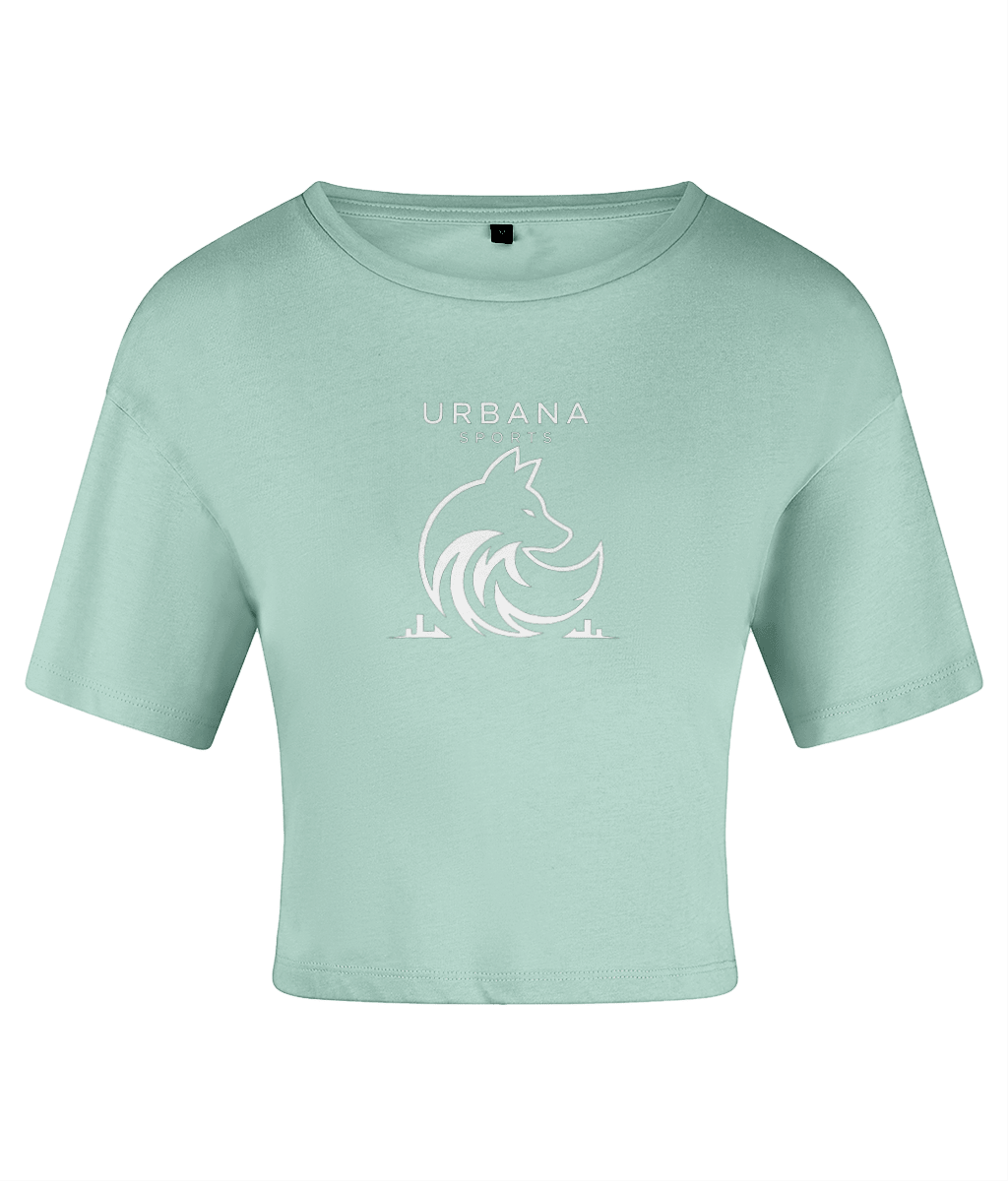 Urbana Sports Women's Performance Crop Top | Lightweight Athletic Crop Tee | Brandabubble - Brandabubble