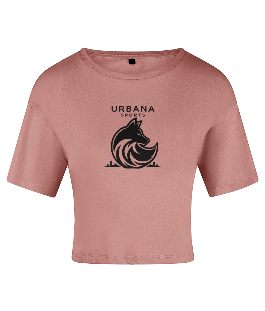 Urbana Sports Women's Performance Crop Top | Lightweight Athletic Crop Tee | Brandabubble - Brandabubble