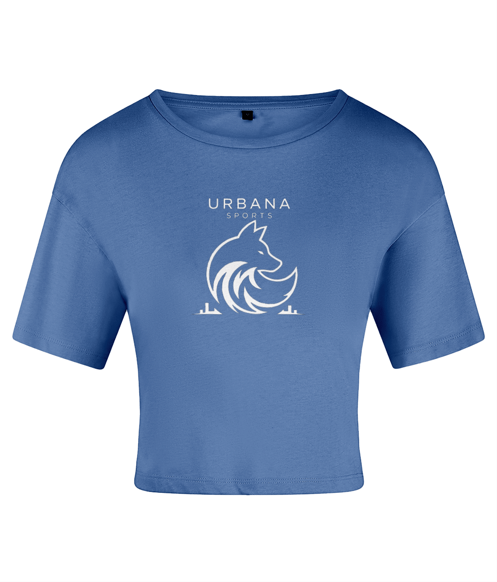Urbana Sports Women's Performance Crop Top | Lightweight Athletic Crop Tee | Brandabubble - Brandabubble
