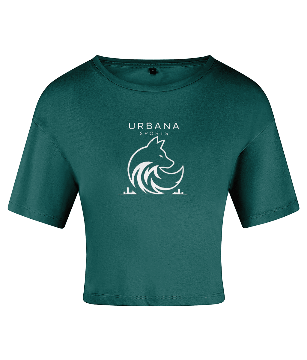 Urbana Sports Women's Performance Crop Top | Lightweight Athletic Crop Tee | Brandabubble - Brandabubble