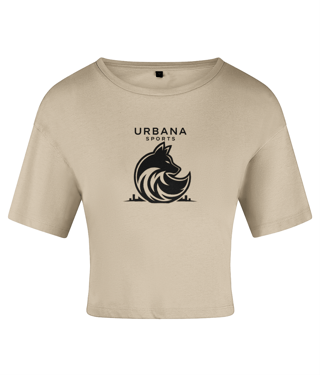 Urbana Sports Women's Performance Crop Top | Lightweight Athletic Crop Tee | Brandabubble - Brandabubble