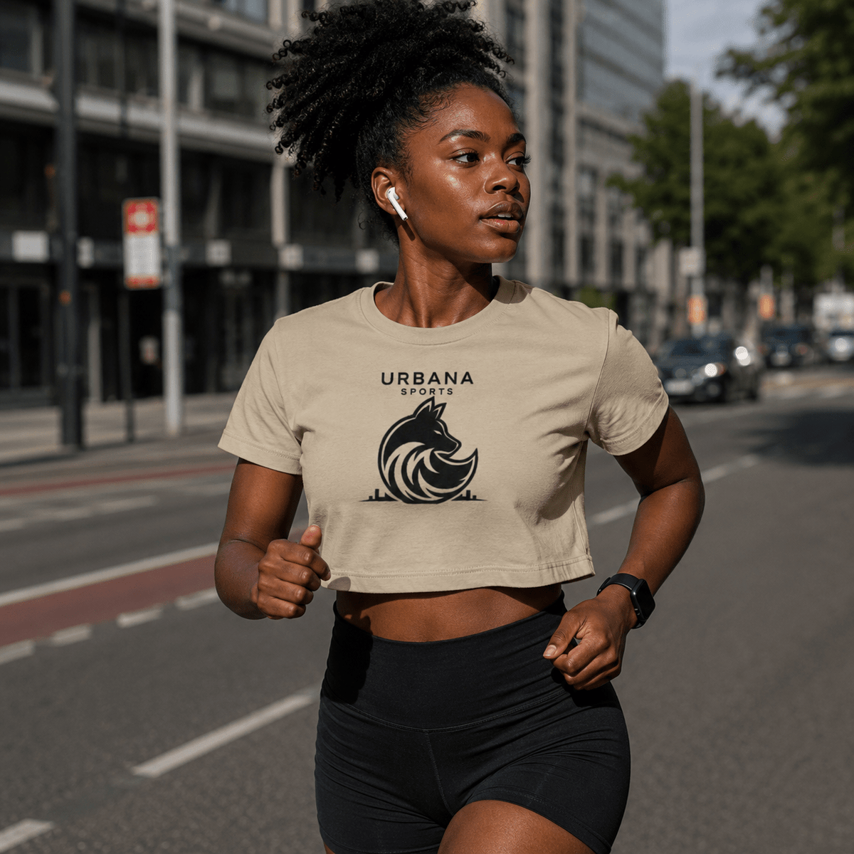 Urbana Sports Women's Performance Crop Top | Lightweight Athletic Crop Tee | Brandabubble - Brandabubble